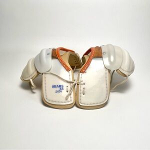 Vintage Sears Youth Football Shoulder Pads Leather Trim Model 2474 1950-1960’s